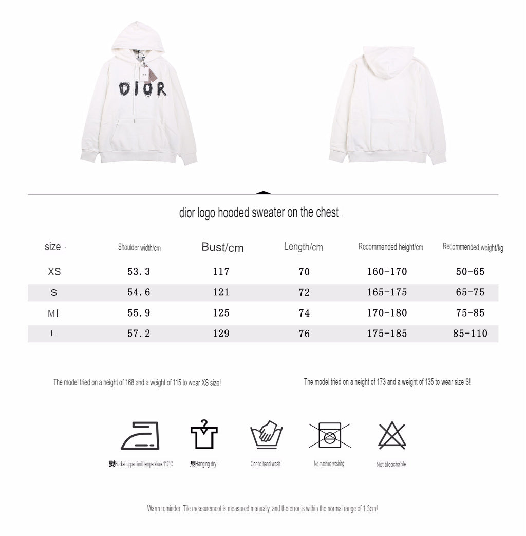 Dior Brushstroke Hoodie - logo - replica sneakers
