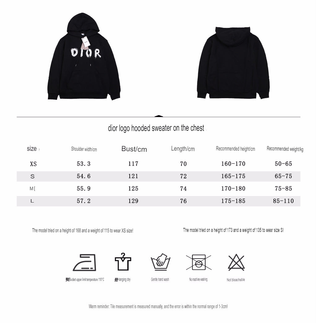Dior Brushstroke Hoodie - logo - replica sneakers