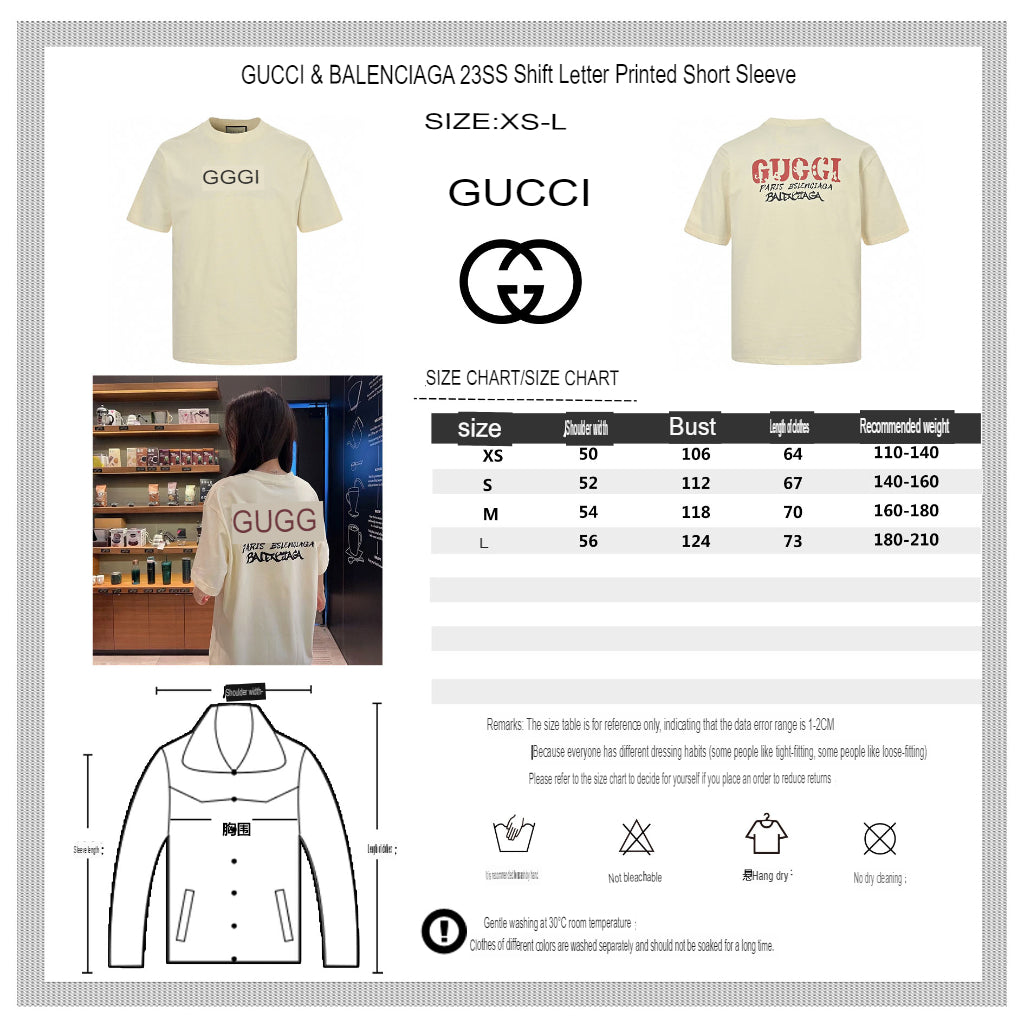 Gucci Vintage Logo T-Shirt (Cream) - logo - replica sneakers