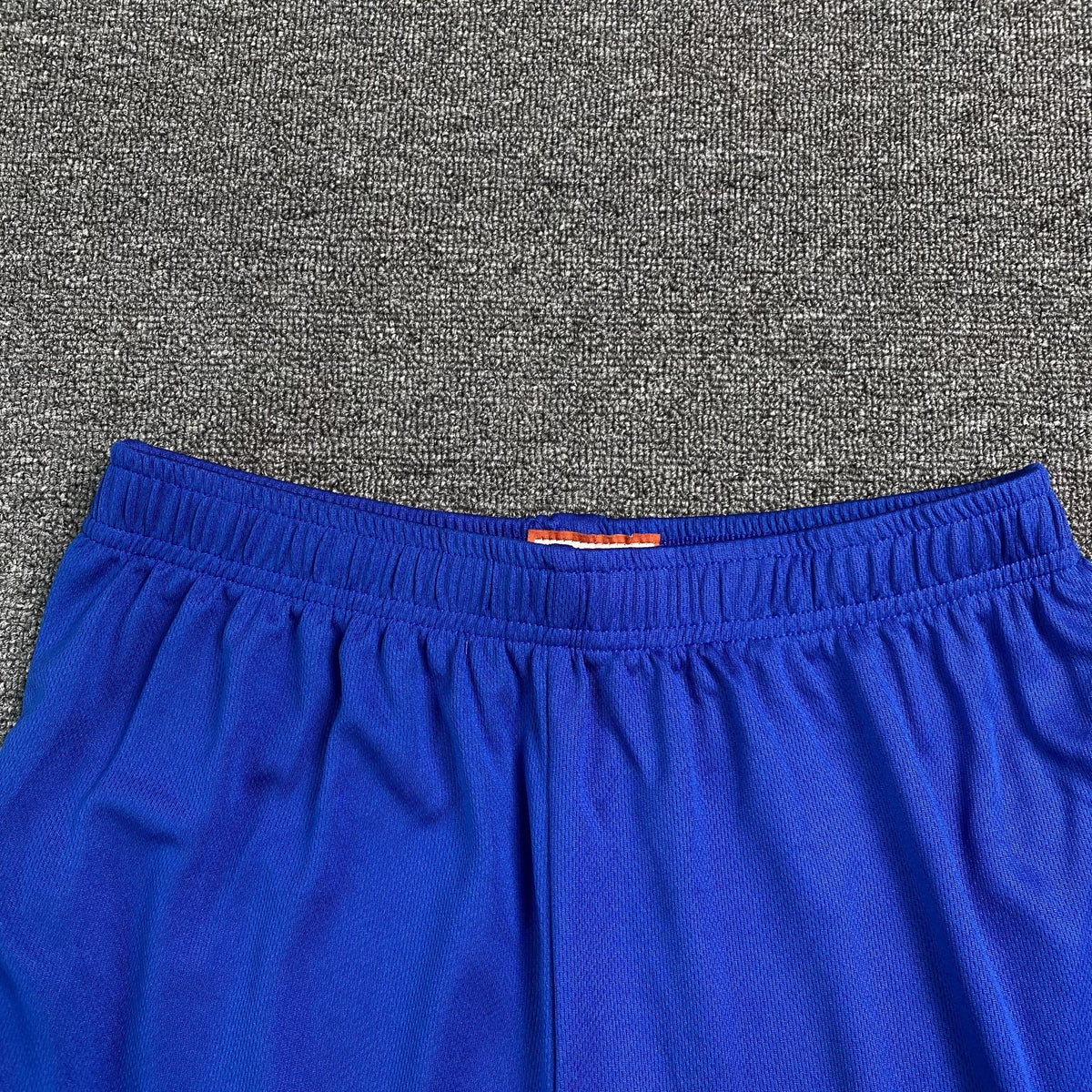 ERIC EMANUEL EE BASIC SHORTS BLUE/ORANGE - logo - replica sneakers
