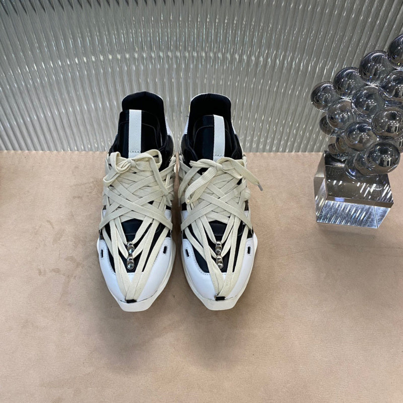 Innovative Wrap-Lace Sneakers - logo - replica sneakers
