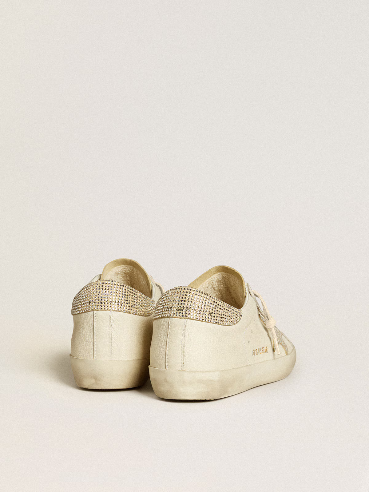 Golden Goose Super-star Swarovski Crystal Edition Unisex Streetwear Limited Edition