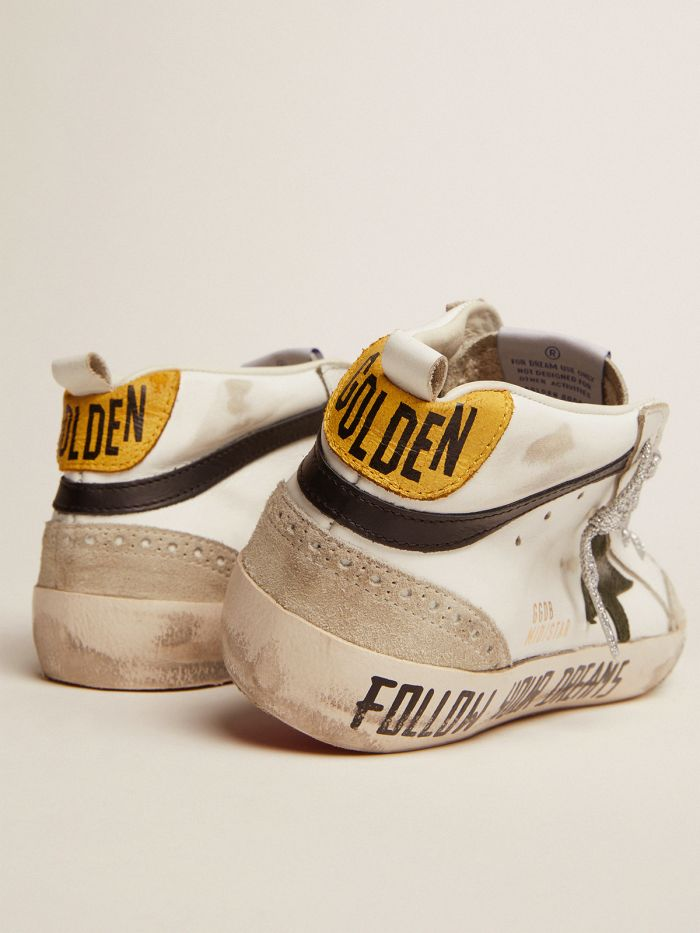 Mid Star Ltd Sneakers With Leather And Suede Upper And Snake-print Leather Star - Black Unisex Streetwear Limited Edition