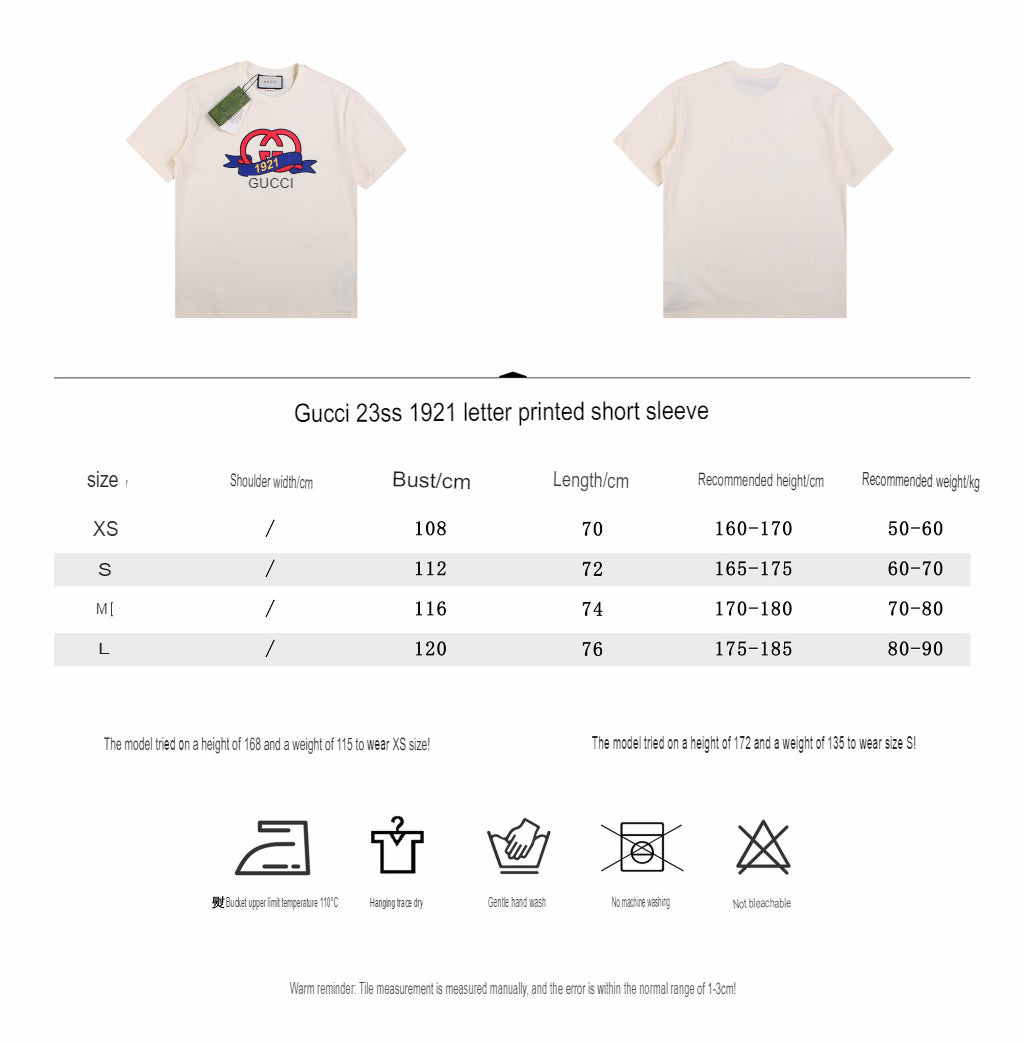 Gucci 1921 Logo T-Shirt - logo - replica sneakers