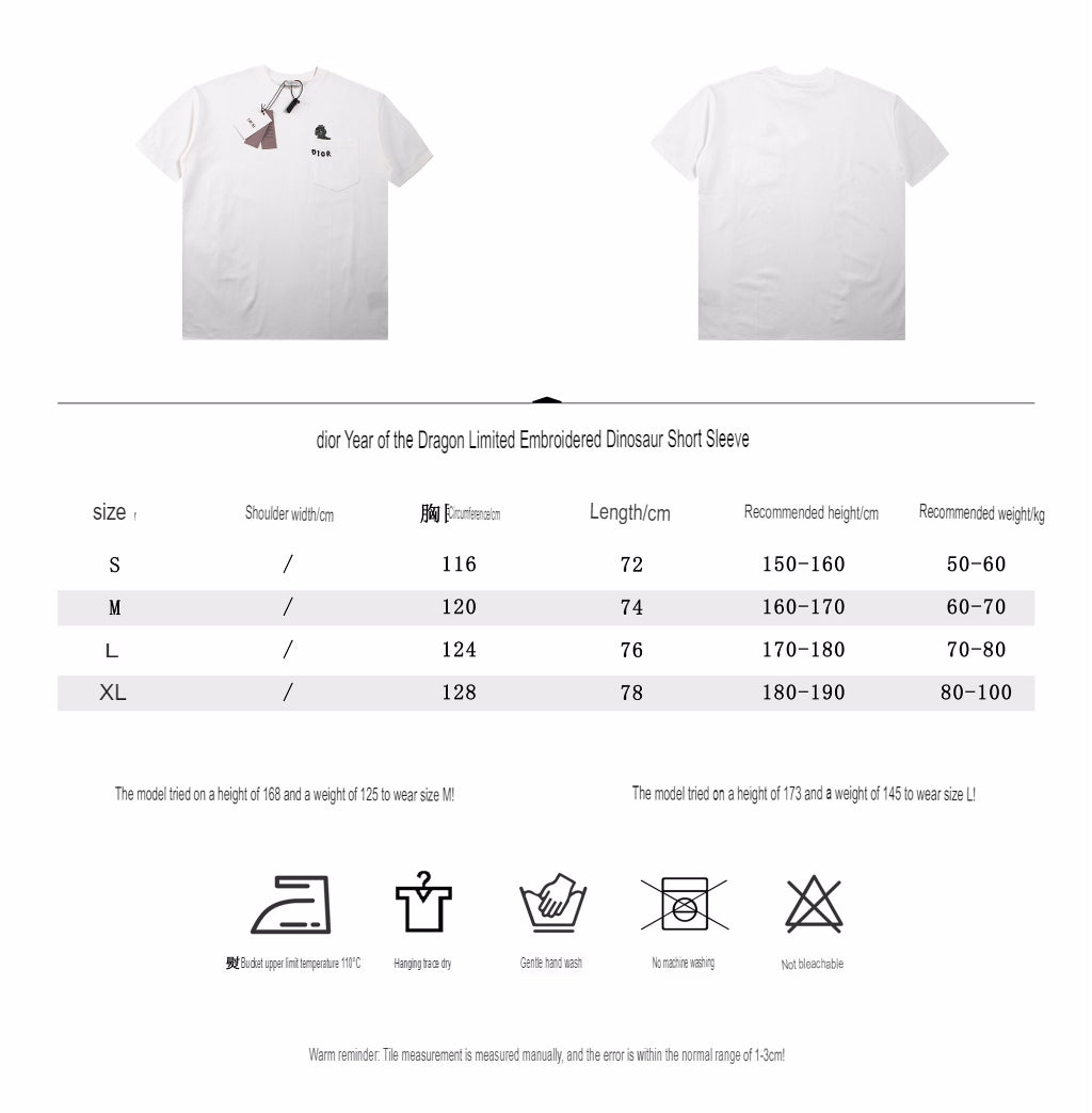 Dior Embroidered Lizard T-Shirt - White - logo - replica sneakers
