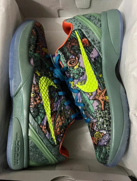 NIKE KOBE 6 x PRELUDE (ALL STAR MVP) - logo - replica sneakers