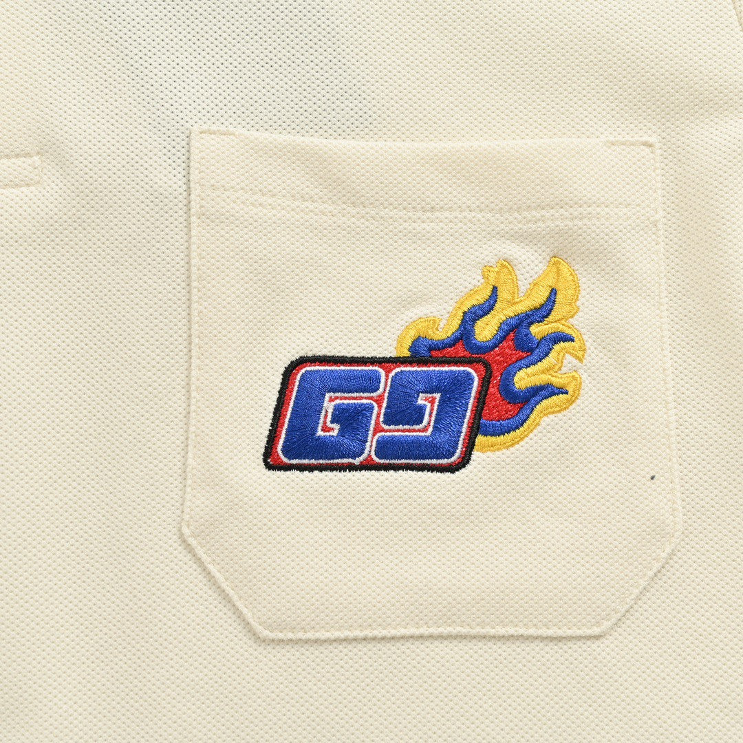 Gucci Flame Logo Polo Shirt - insole - replica sneakers