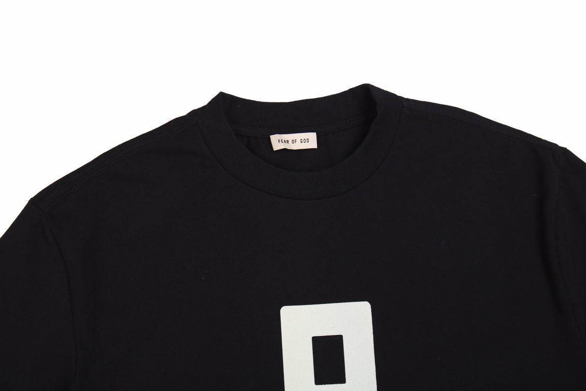 Fear of God Number 8 T-Shirt (Black) - outsole - replica sneakers