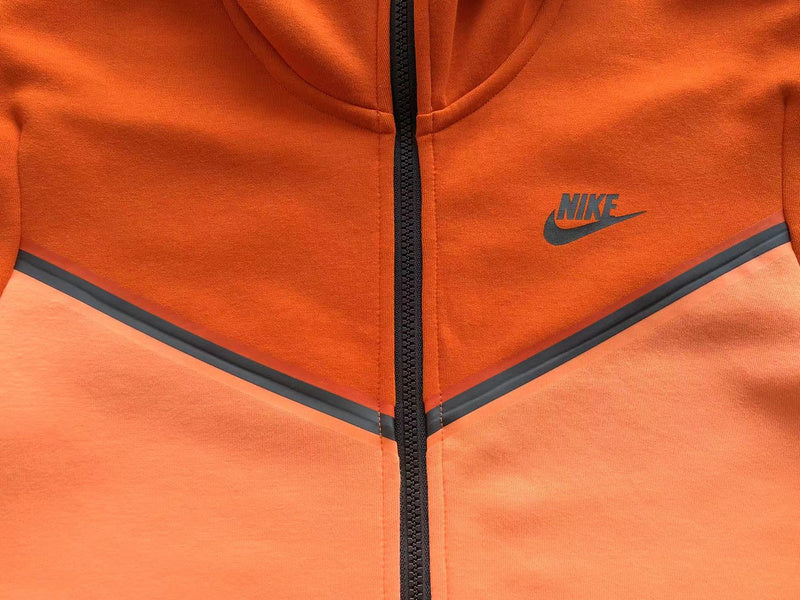 NIKE TECH FLEECE HOODIE x CAMPFIRE ORANGE - insole - replica sneakers