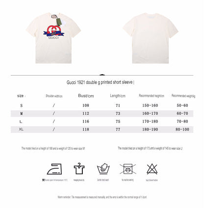 Gucci 1921 Anniversary T-Shirt - White - logo - replica sneakers