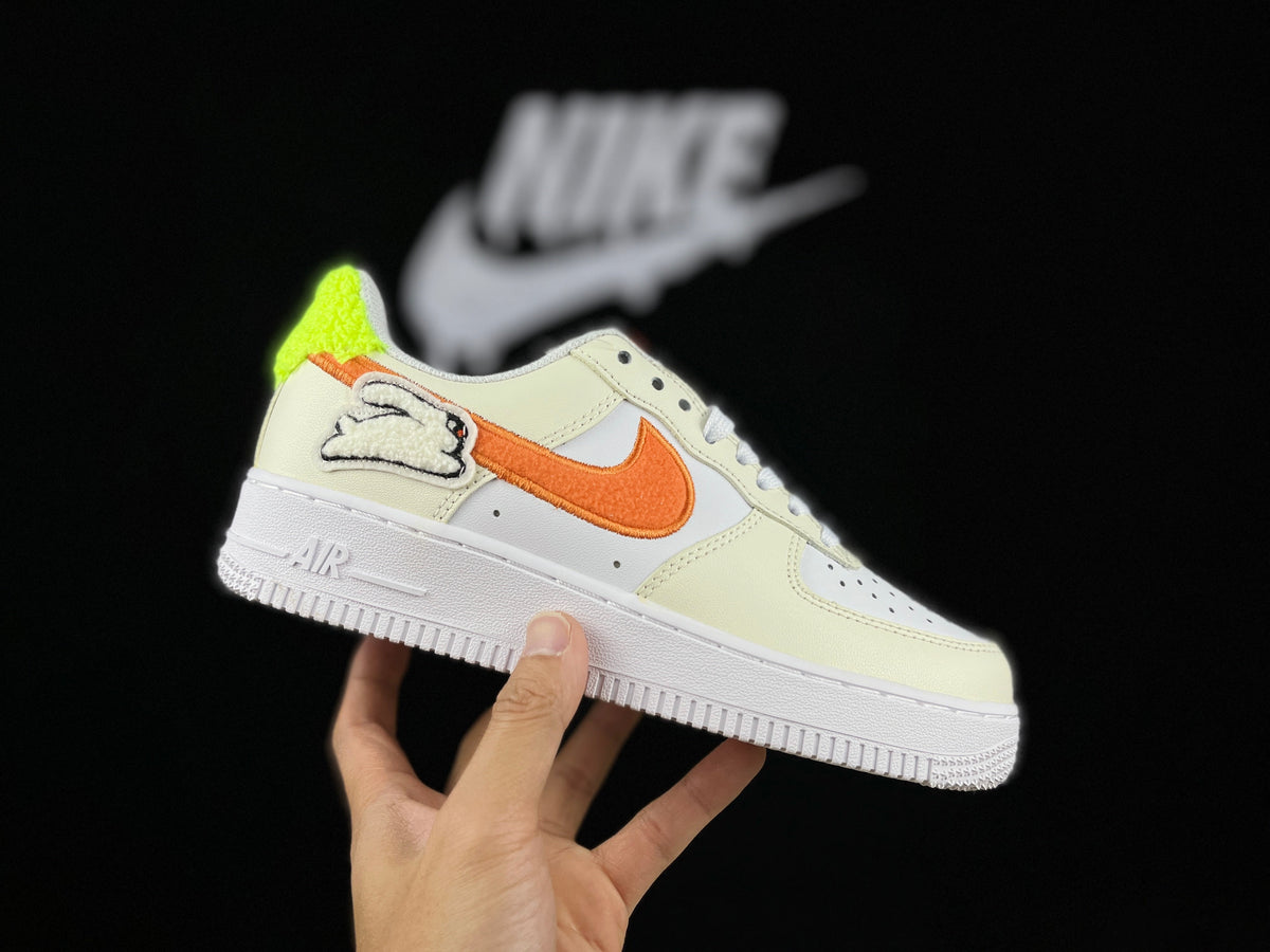 NIKE Air Force 1 'year Of The Rabbit' - White Unisex Streetwear Limited Edition - **Nike Air Force 1 'Year of the Rabbit'** The Nike Air Force 1 'Year of