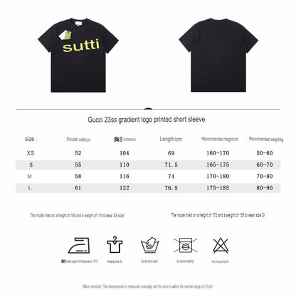 Gucci Lightning Bolt Logo T-Shirt in Black - logo - replica sneakers