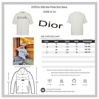 Dior Oversized Logo White T-Shirt - logo - replica sneakers