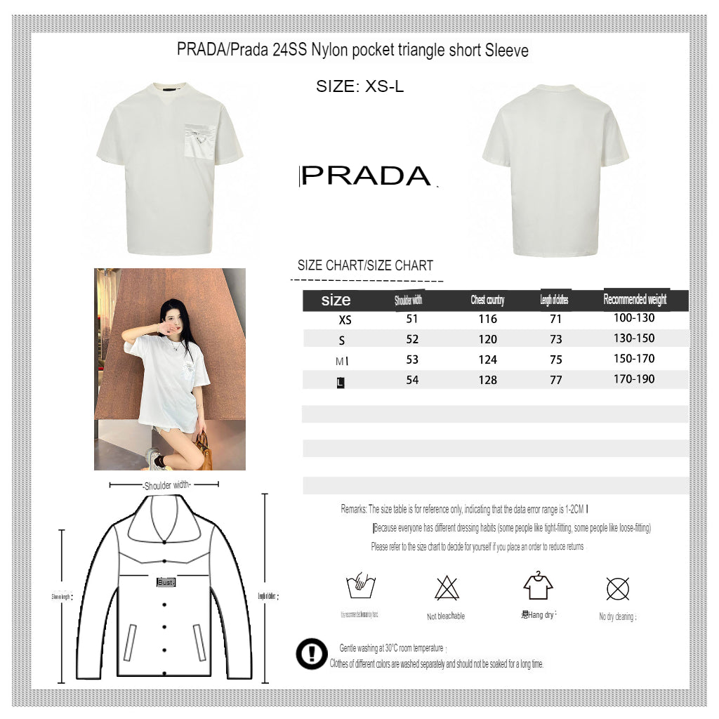 Prada Pocket T-Shirt - logo - replica sneakers
