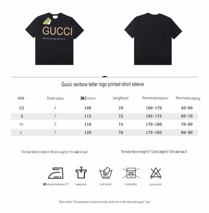 Gucci Cities Block Letter T-Shirt - logo - replica sneakers