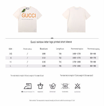 Gucci Cities Block Letter T-Shirt - White - logo - replica sneakers