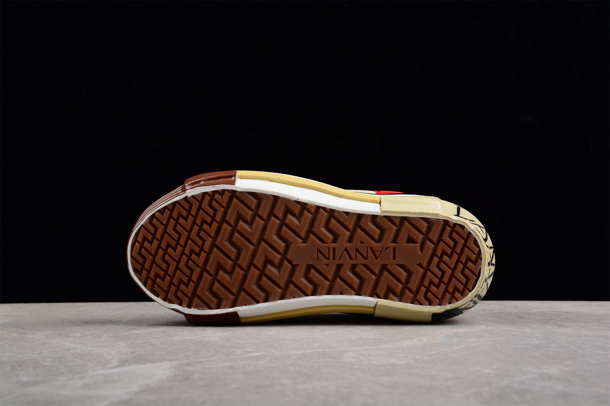 Multi-Color Canvas Low Top Sneakers - White Unisex Streetwear Limited Edition - ### Multi-Color Canvas Low Top Sneakers Elevate your footwear collection with these Multi-Color Canvas Low