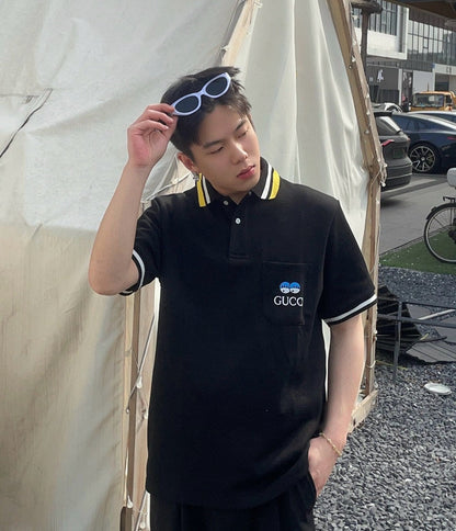 Gucci Polo Shirt - logo - replica sneakers