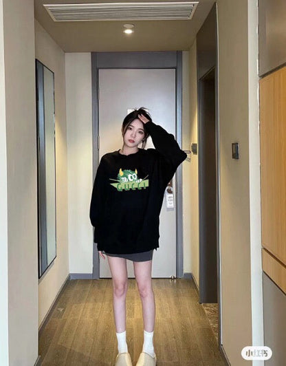 Gucci Monster Graphic Sweatshirt - logo - replica sneakers