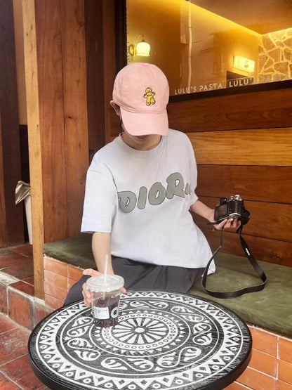 Dior Oversized Logo White T-Shirt - logo - replica sneakers