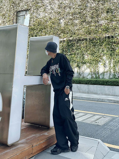 Gucci x Balenciaga Sweatshirt - logo - replica sneakers