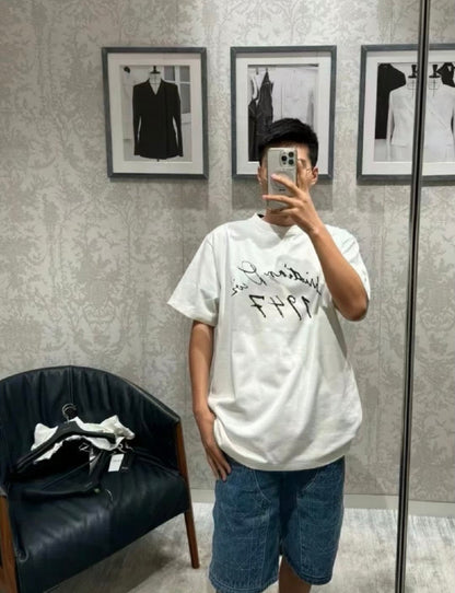 Dior 1947 Signature T-Shirt - logo - replica sneakers