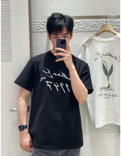 Dior 1947 Signature Black T-Shirt - logo - replica sneakers