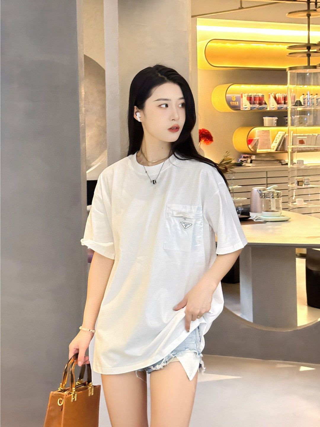 Prada Pocket T-Shirt - logo - replica sneakers