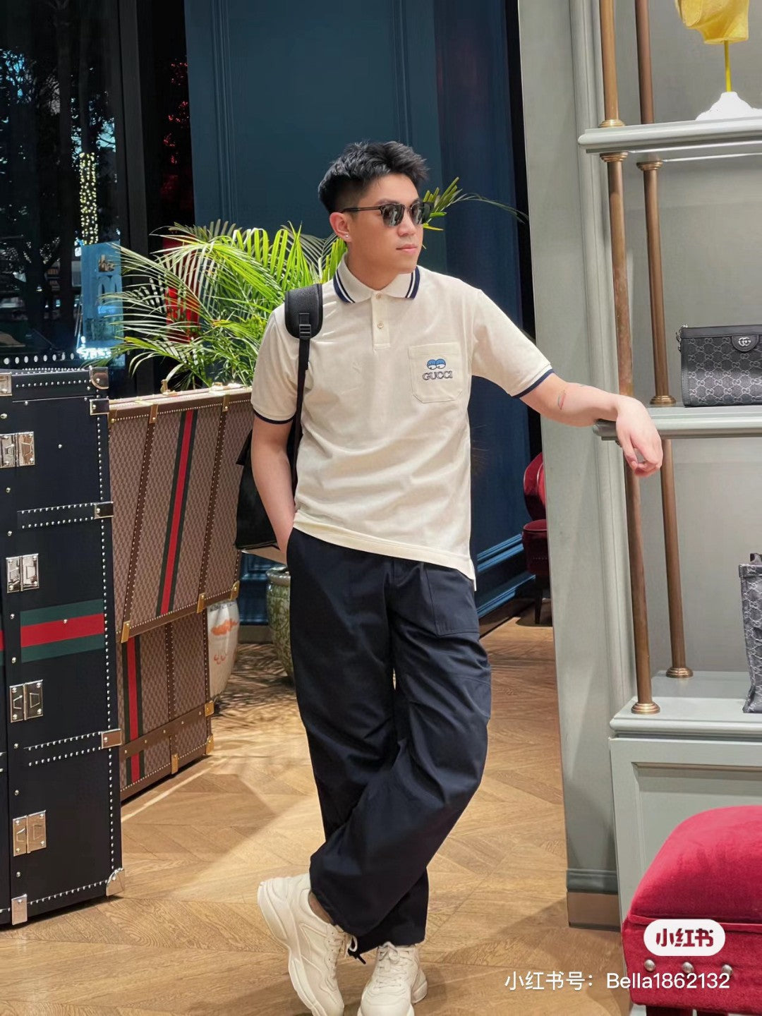 Gucci Polo Shirt - logo - replica sneakers