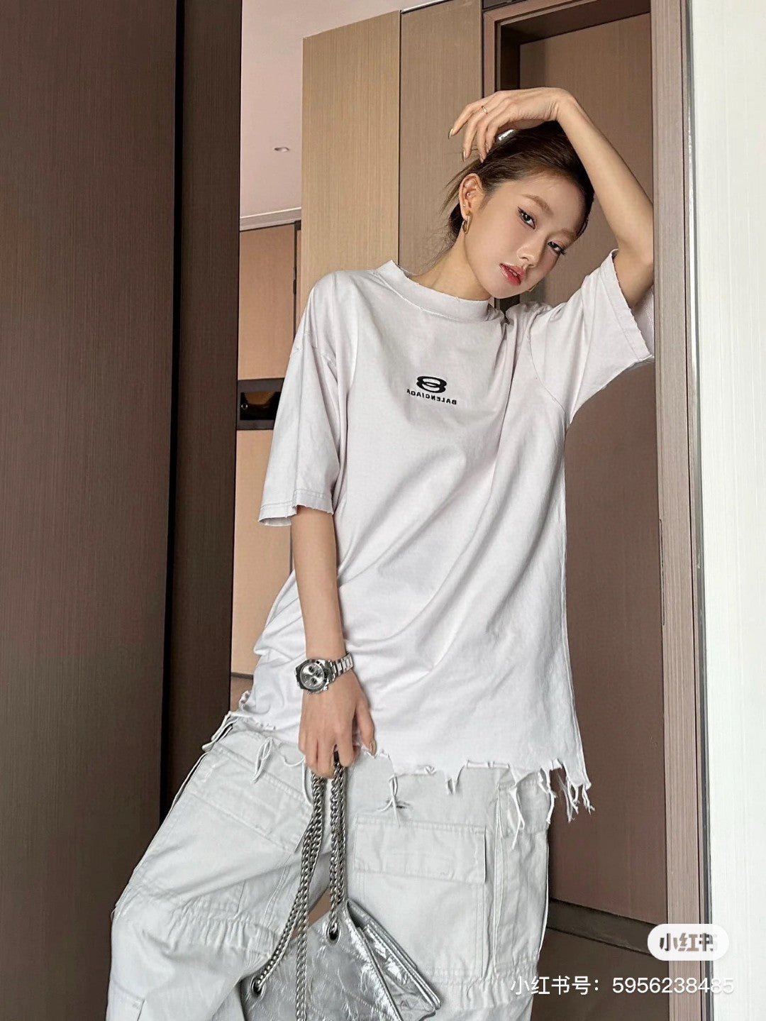 Balenciaga T-Shirt - logo - replica sneakers