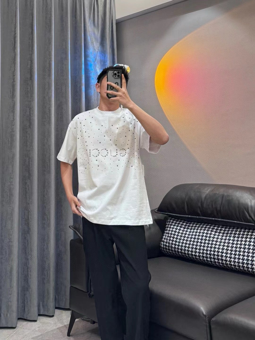 Gucci Embellished White T-Shirt - logo - replica sneakers