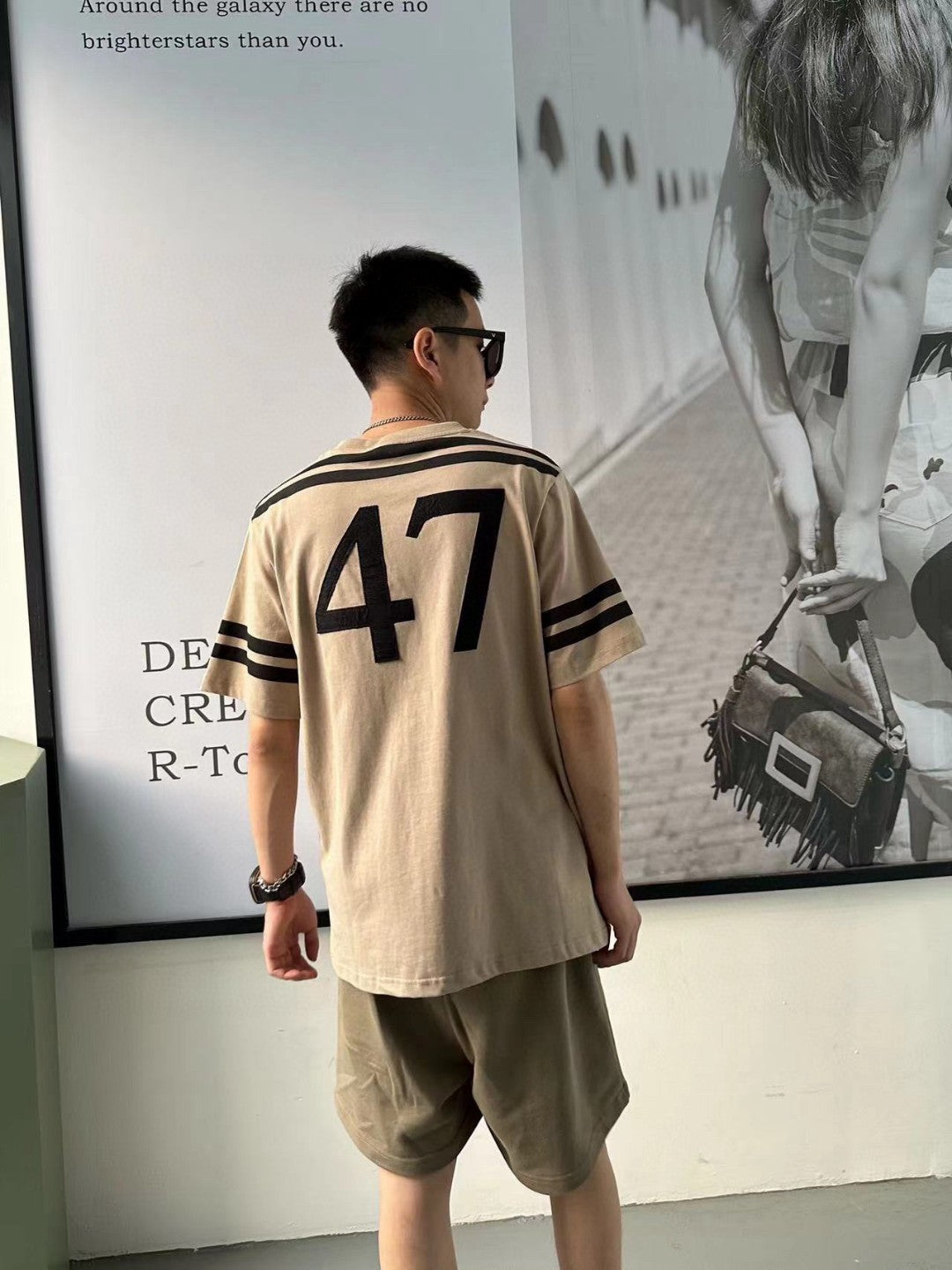 Dior Christian Dior Couture Beige T-Shirt - logo - replica sneakers
