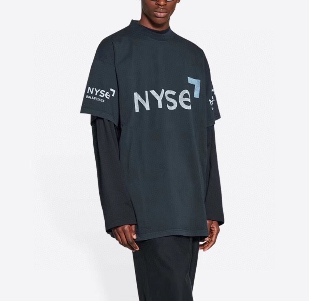 Balenciaga NYSE Logo T-Shirt - logo - replica sneakers