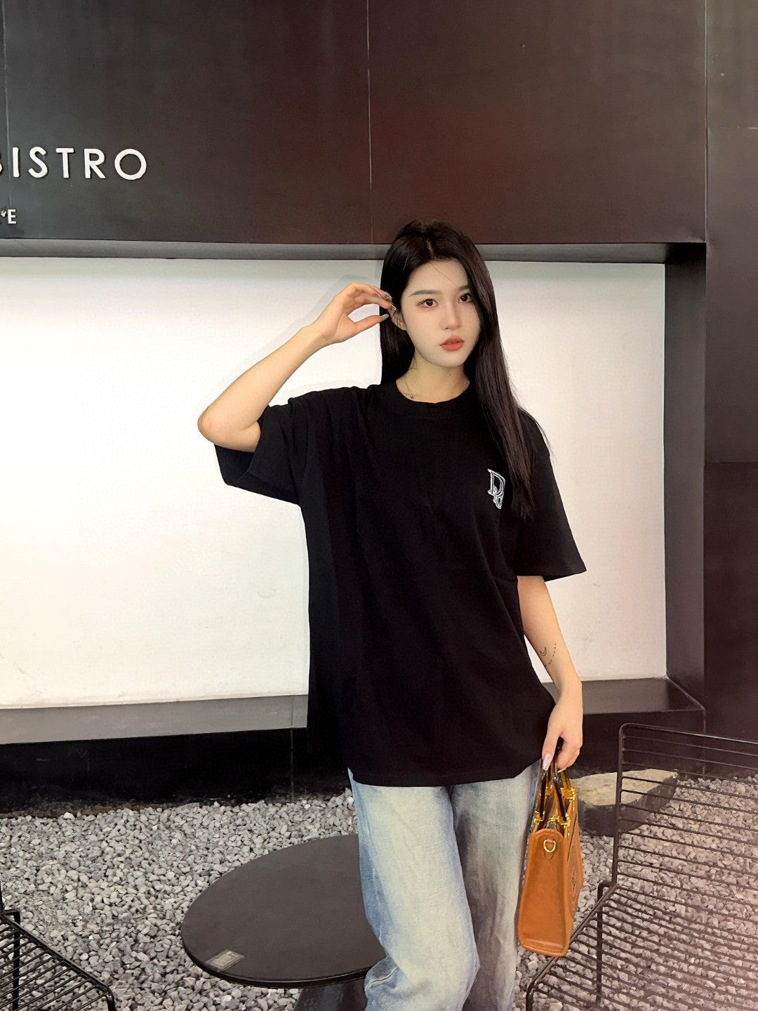 Dior Classic Logo T-Shirt (Black) - logo - replica sneakers