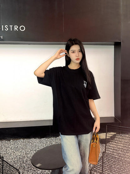 Dior Classic Logo T-Shirt (Black) - logo - replica sneakers