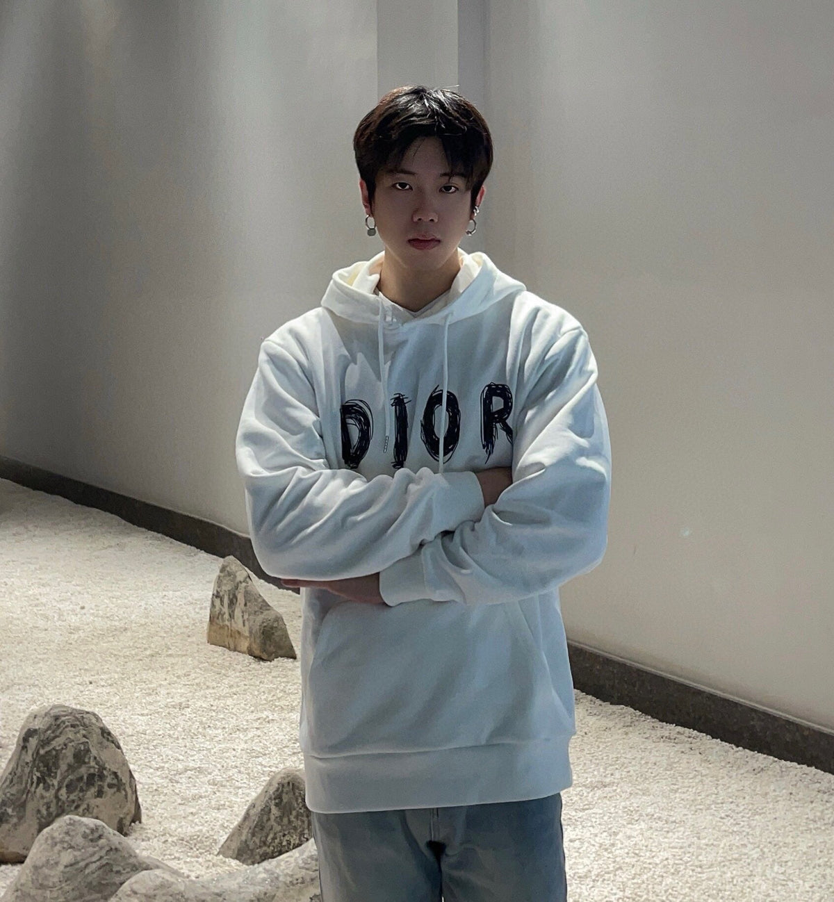 Dior Brushstroke Hoodie - logo - replica sneakers