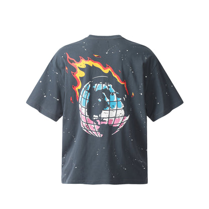 GALLERY Dept T-Shirt Unisex Streetwear Limited Edition - Introducing the Gallery Dept. Hand-Painted Eco Elements Heavyweight T-Shirt, a perfect fusion of art, sustainability,