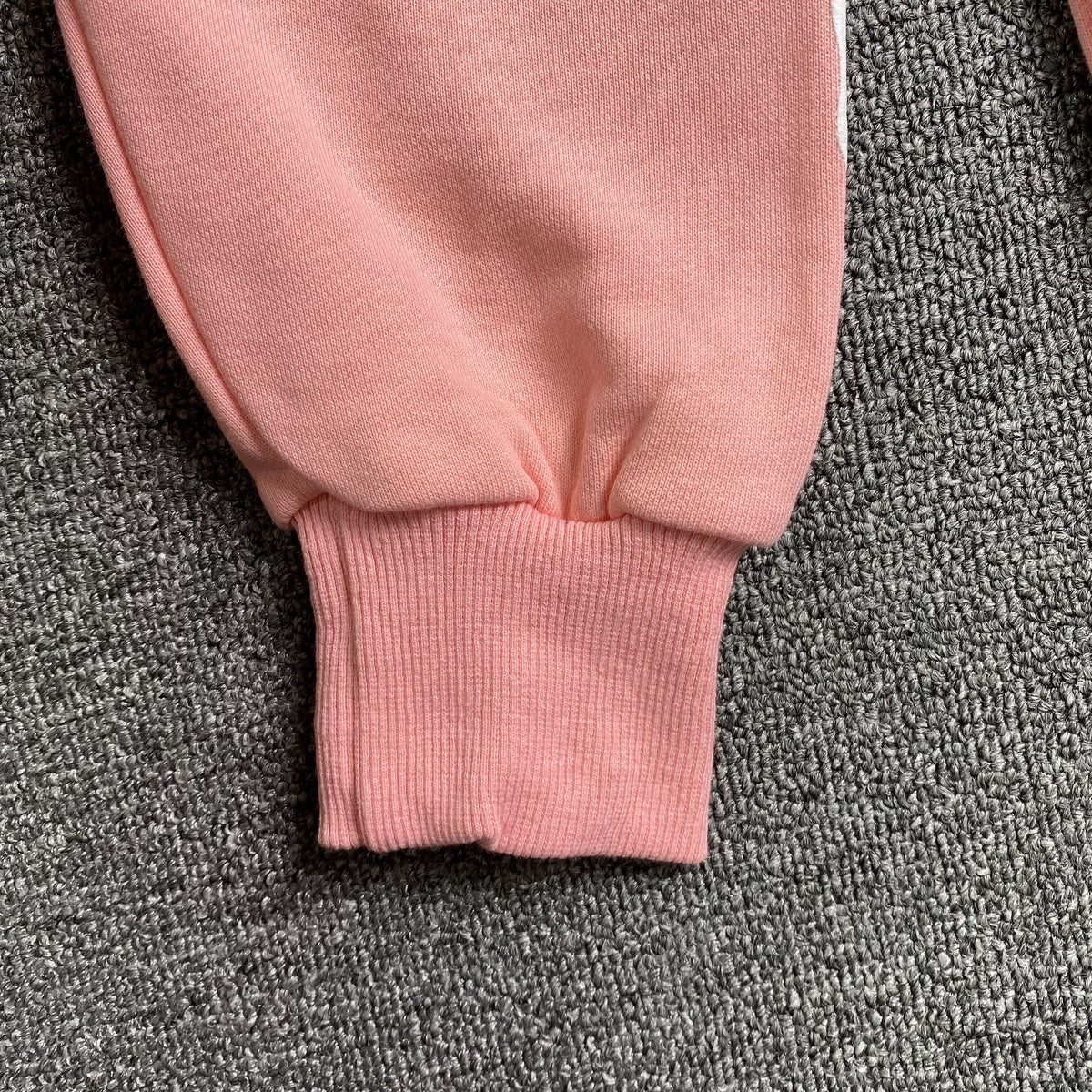 DENIM TEARS COTTON WREATH HOODIE PEACH - detail - replica sneakers