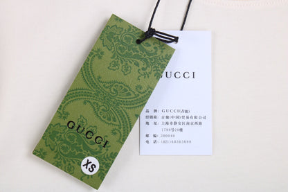 Gucci Lightning Logo T-Shirt (Cream) - outsole - replica sneakers