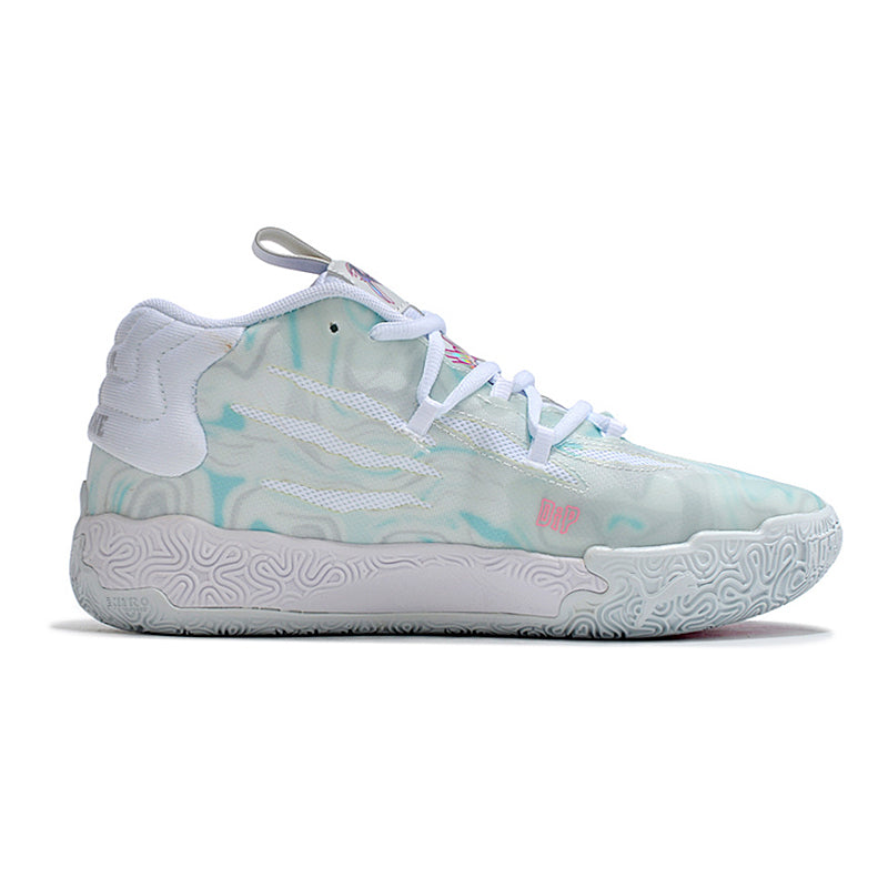 PUMA Lamelo Ball Mb.03 - Iced Out Sneakers - Red Unisex Streetwear Limited Edition