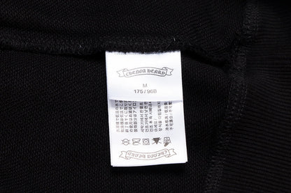 CHROME HEARTS HORSE SHOE LOGO SWEATSHIRT BLACK - detail - replica sneakers