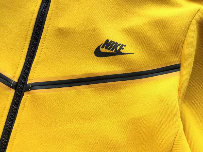 NIKE TECH FLEECE HOODIE x YELLOW - insole - replica sneakers