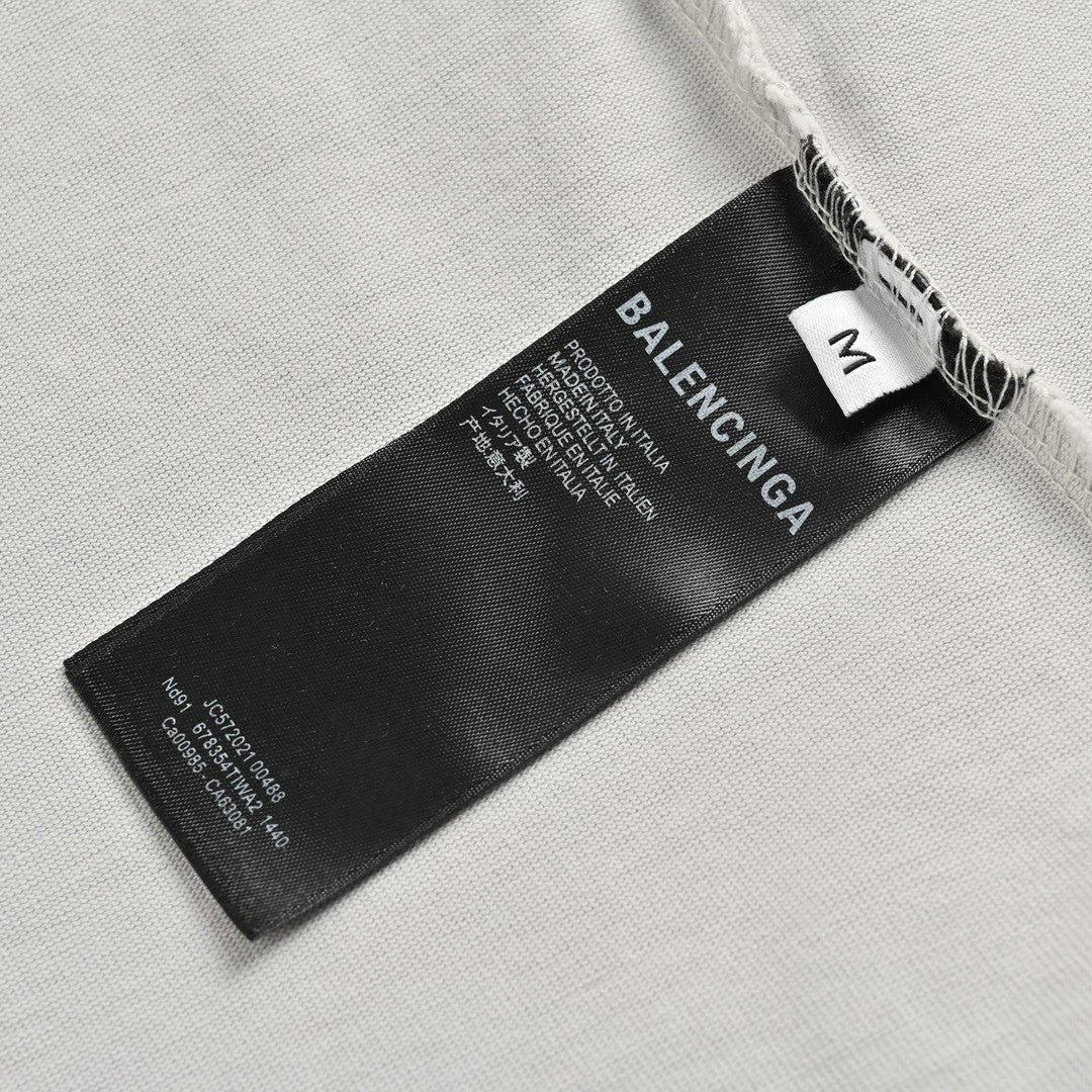 Balenciaga T-Shirt - Double B Graphic - outsole - replica sneakers