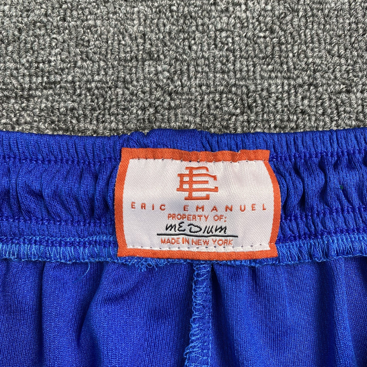 ERIC EMANUEL EE BASIC SHORTS BLUE/ORANGE - outsole - replica sneakers