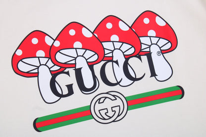 Gucci Mushroom Cluster T-Shirt - logo - replica sneakers