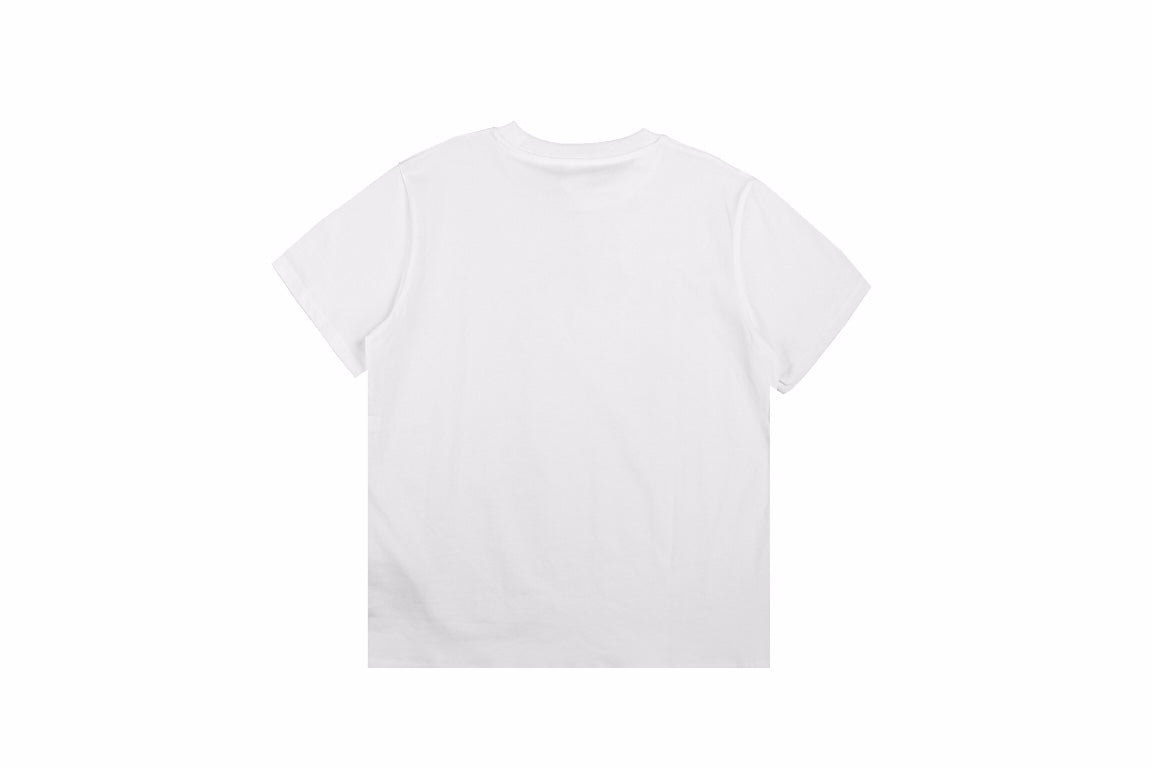 GUCCI x BALENCIAGA T-SHIRT WHITE - close up - replica sneakers