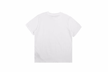 GUCCI x BALENCIAGA T-SHIRT WHITE - close up - replica sneakers
