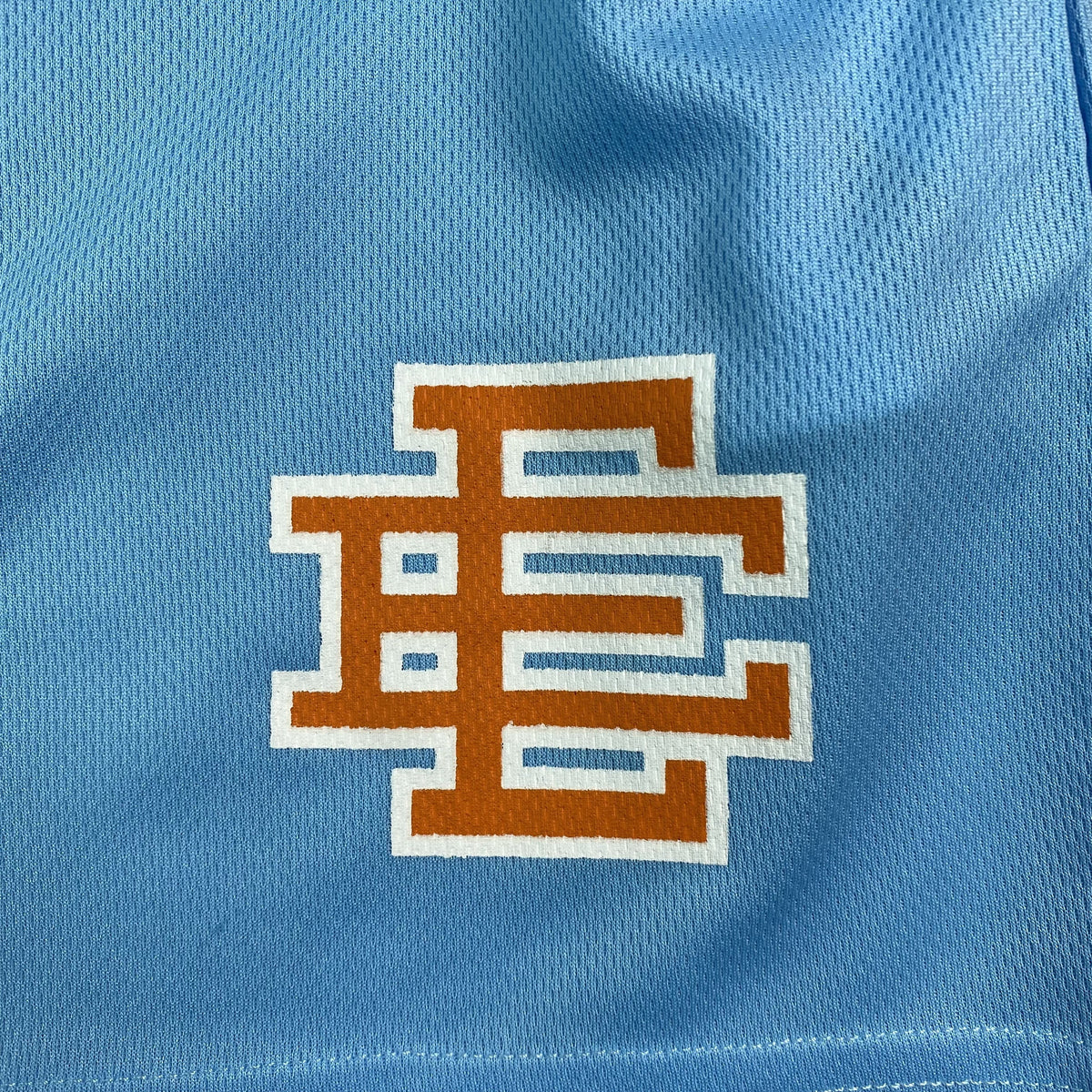 ERIC EMANUEL EE BASIC SHORTS CAROLINA BLUE/ORANGE - insole - replica sneakers