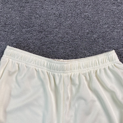 ERIC EMANUEL EE BASIC SHORTS CREAM/BLACK/RED - outsole - replica sneakers