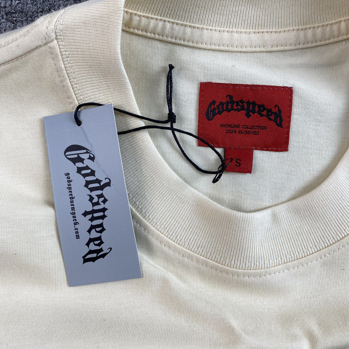 GODSPEED BUTTERFLY EFFECT T-SHIRT BONE - insole - replica sneakers